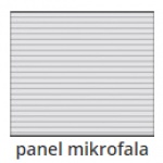 Brama garażowa Gerda CLASSIC- mikrofala, S panel - szerokość 1755-1875mm