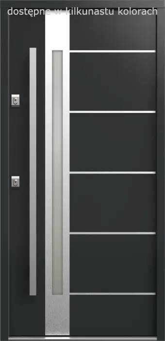 Drzwi Gerda Premium 75 MILANO 10 - plus opcja INSERT BLACK